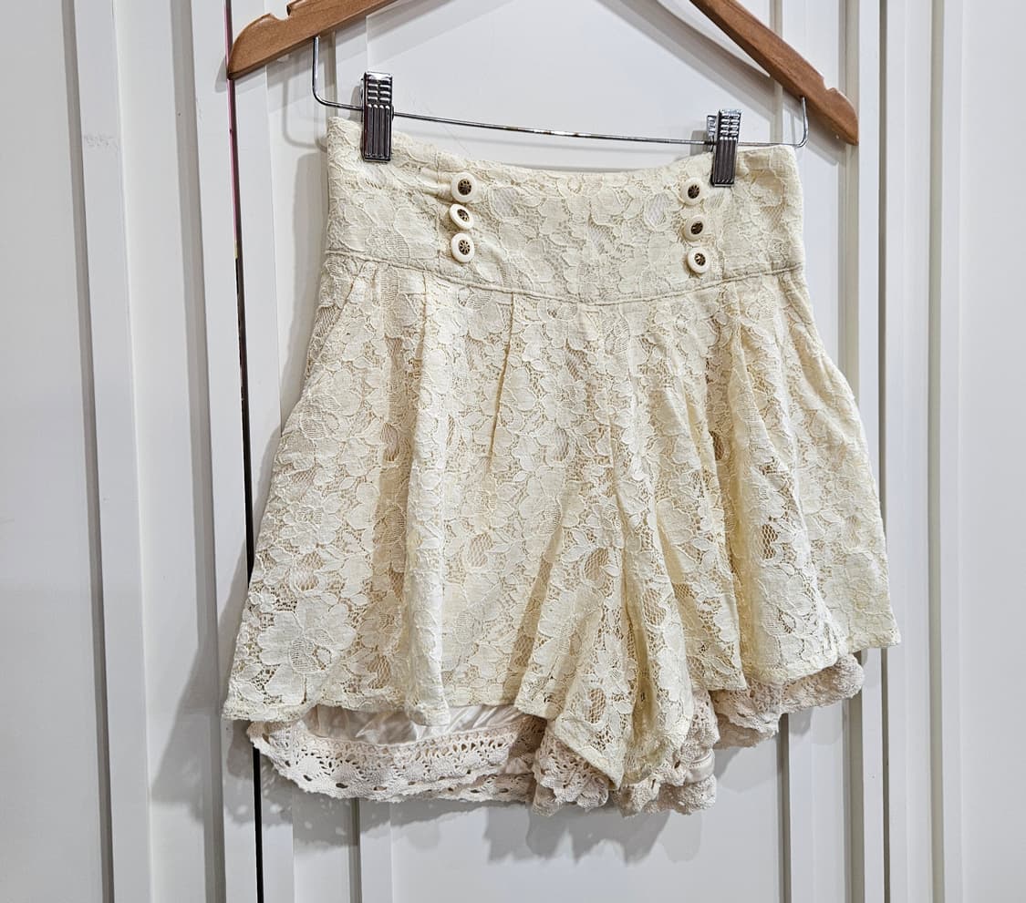 레이스 스커트 팬츠 상품이미지2