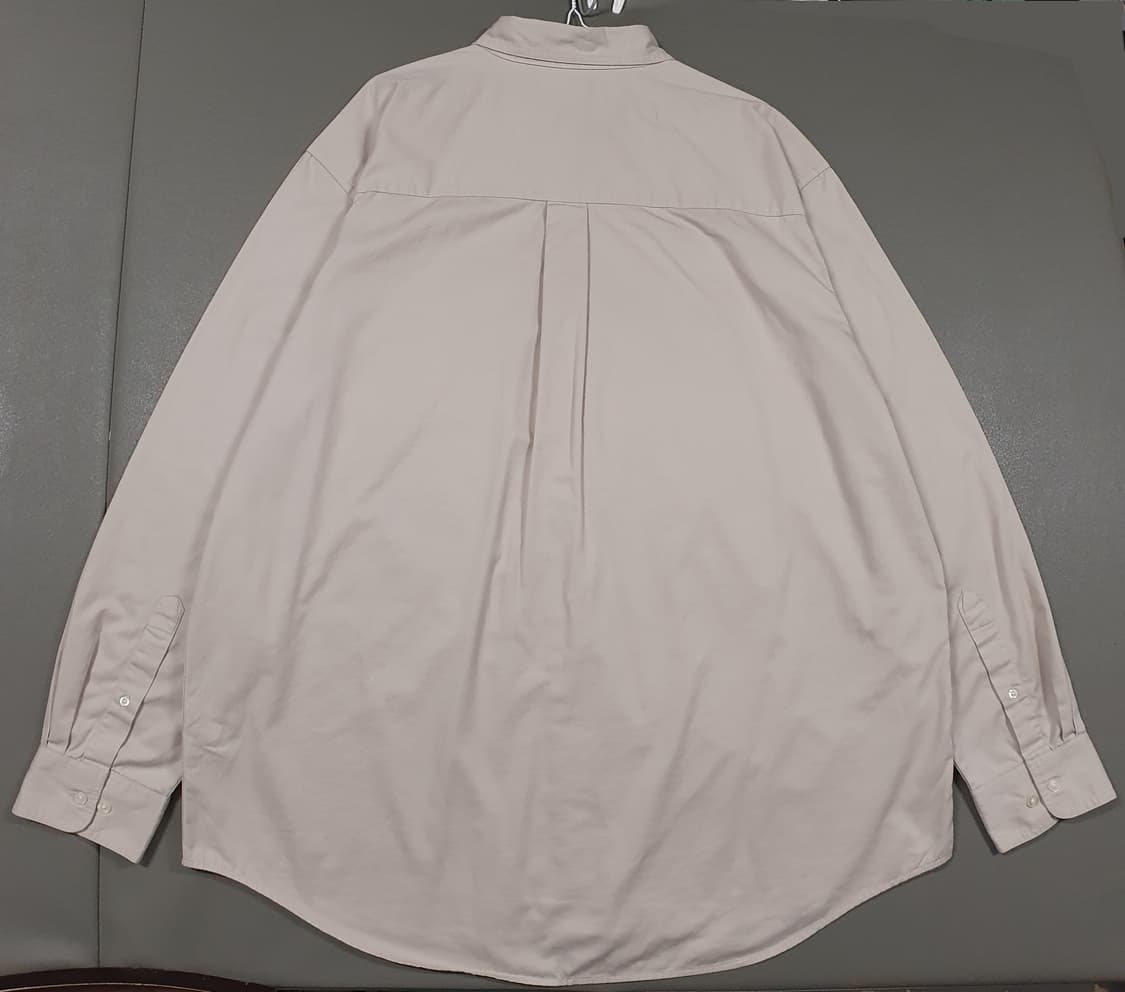 실측 3XL 빅사이즈 칼하트 크림 포켓 워크 셔츠 긴팔 남방 크림 베이지 상품이미지7