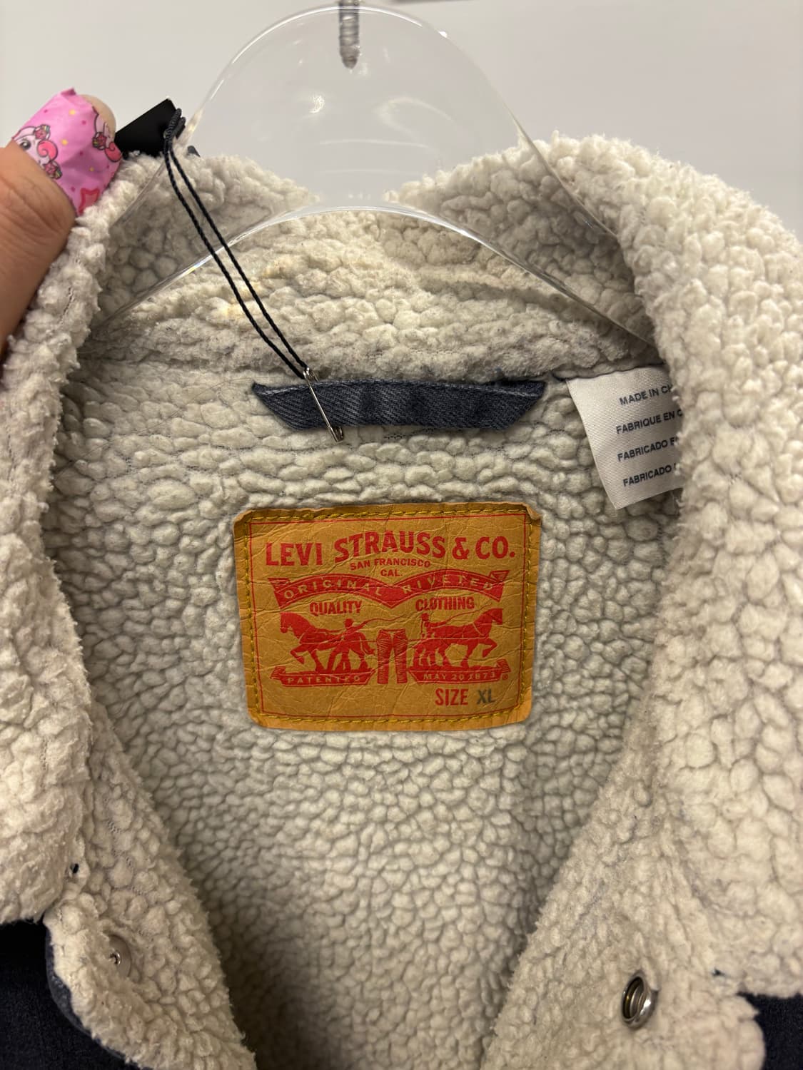 Levi’s sheep denim jacket 상품이미지7