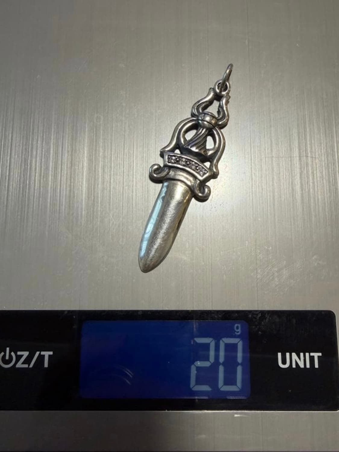 실버 925 대거 팬던트 상품이미지4