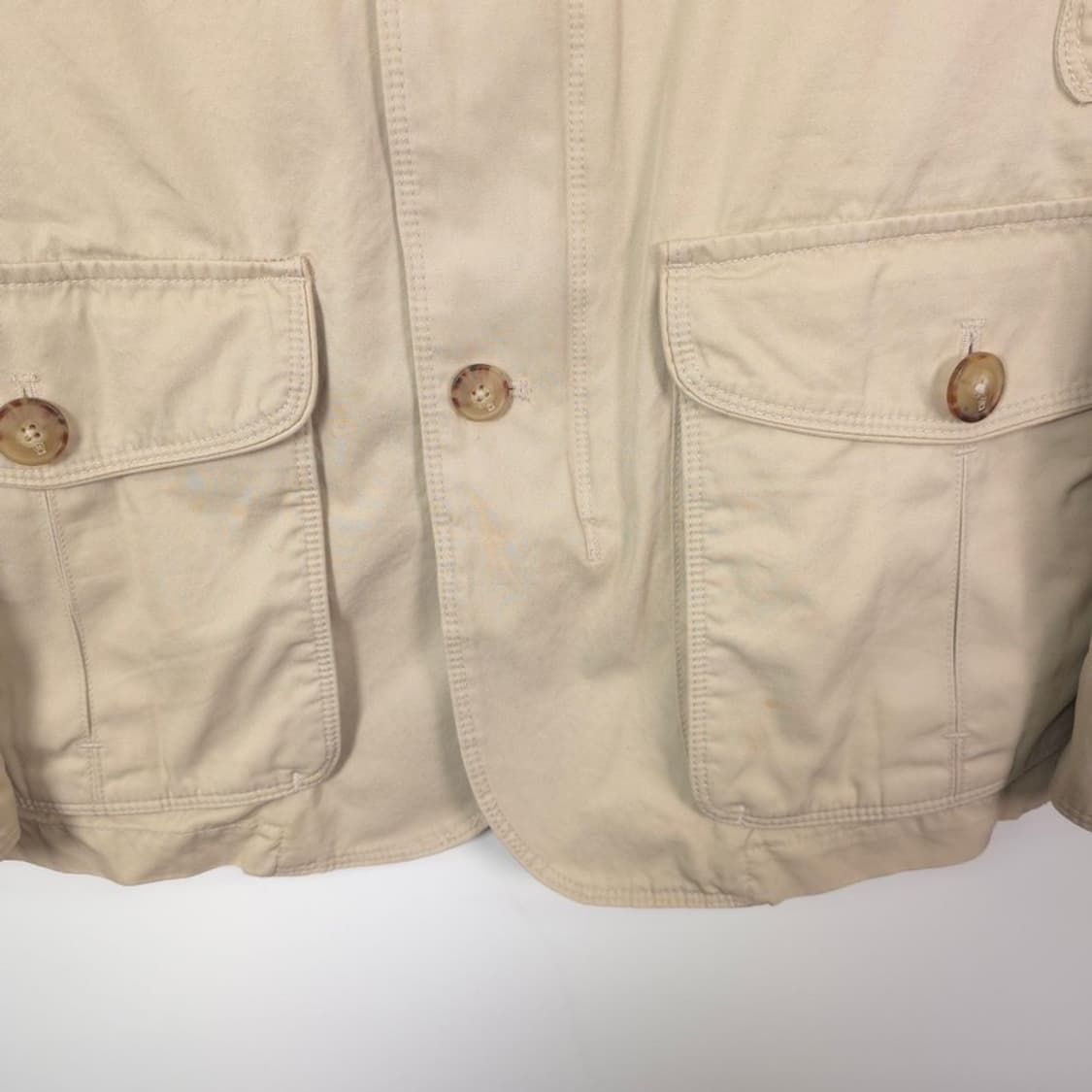 마시모두띠 베이지 사파리 필드 자켓 상품이미지6