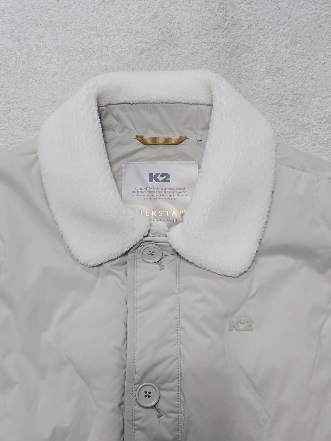 K2 24FW 실크스타 베스트 베이지 95 상품이미지2