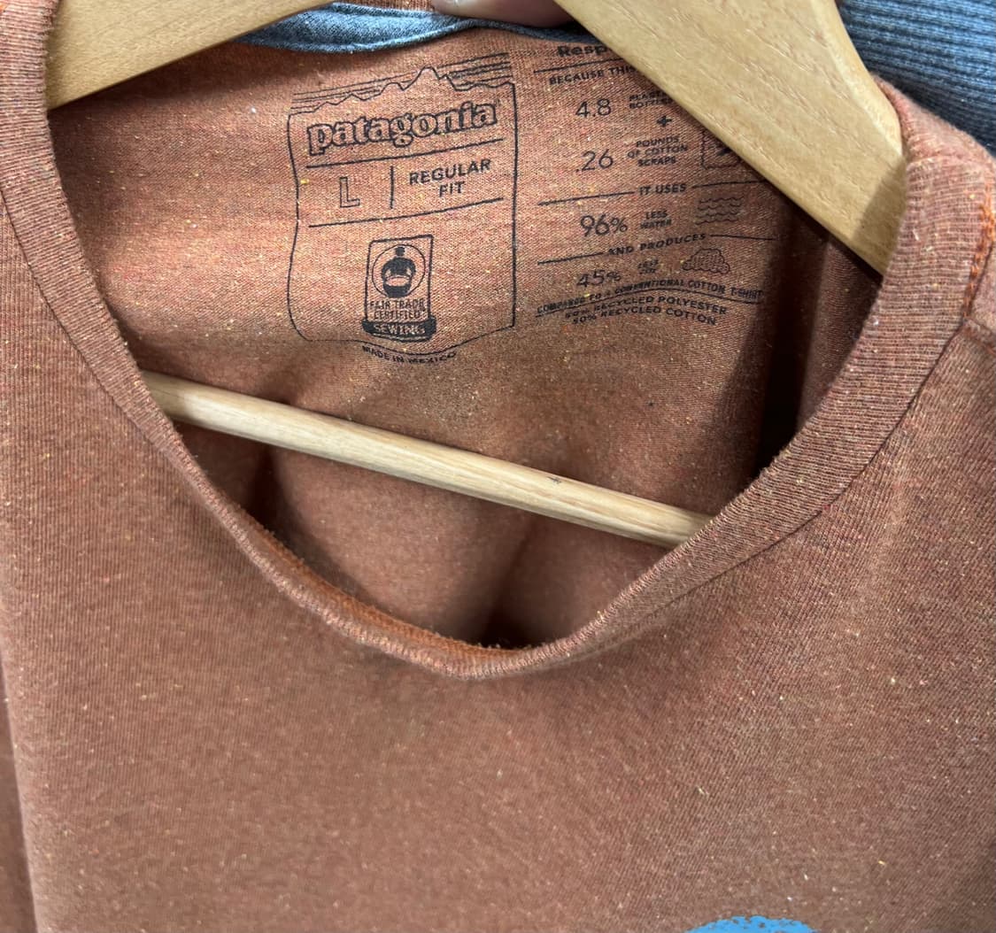 파타고니아 Skyline Stencil Responsibili-Tee 상품이미지3