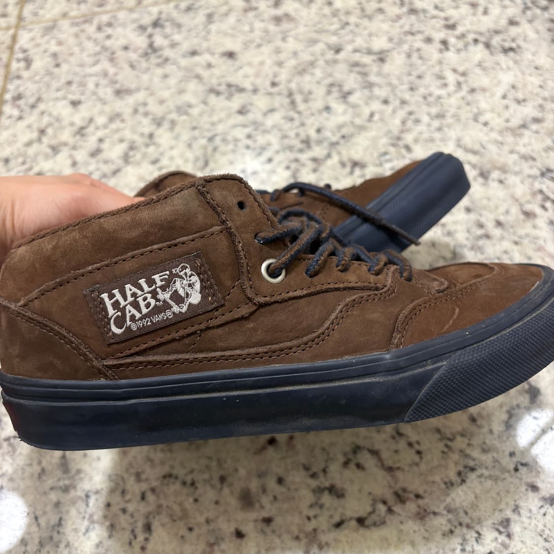 반스 x 닉 마이클 스케이트 하프 캡 92 브라운 상품이미지1