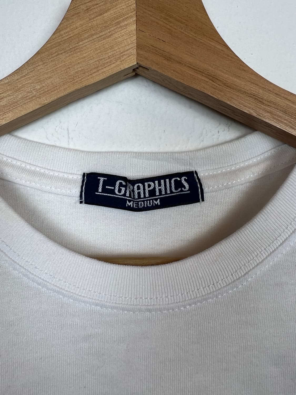 T244 T-GRAPHICS AGMSC 흰색 프린팅 반팔티 M 상품이미지3