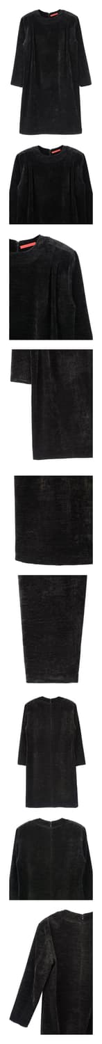 n) 에옹쓰 벨벳 플랫 드레스 상품이미지1