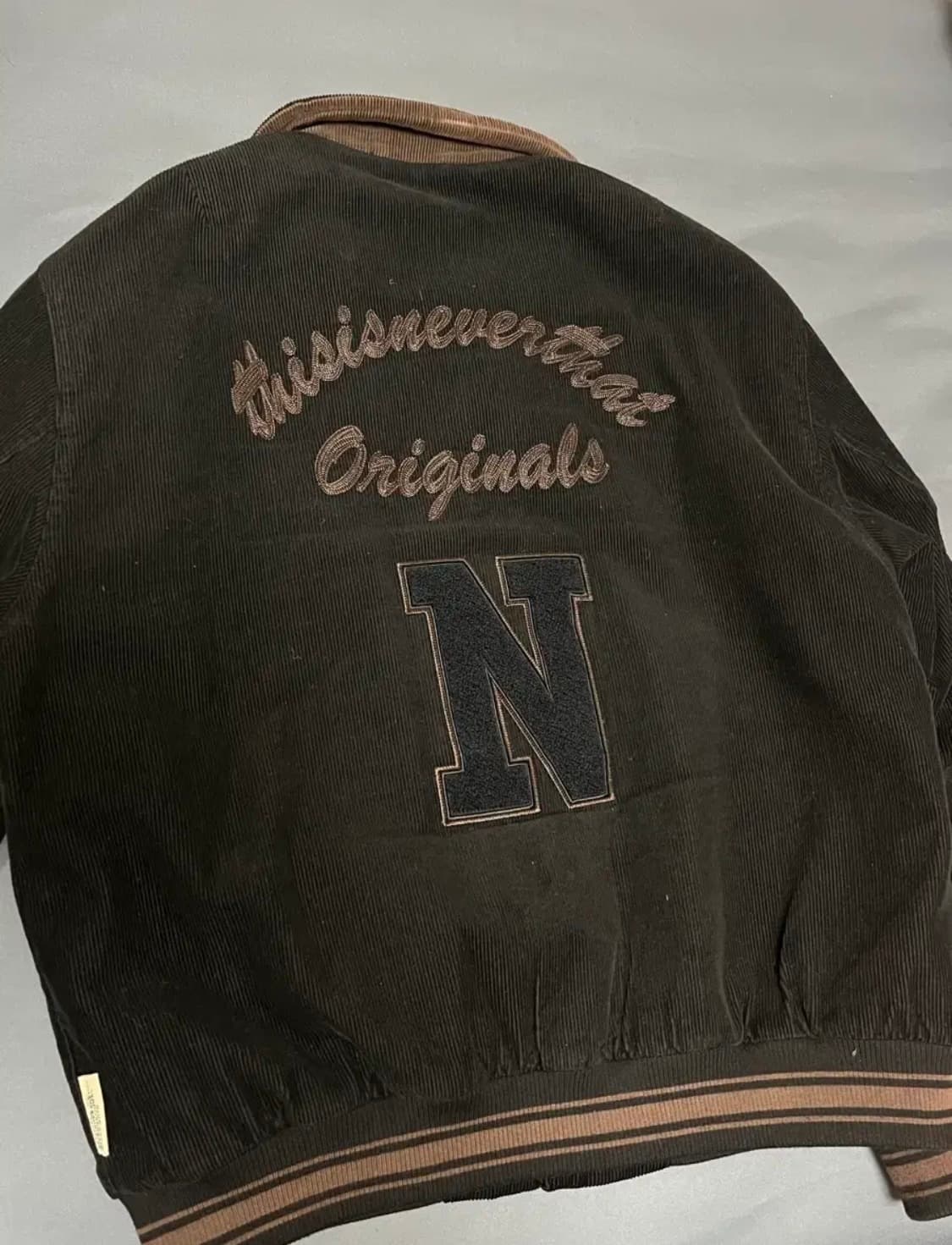 디스이즈네버댓 바시티자켓 상품이미지2