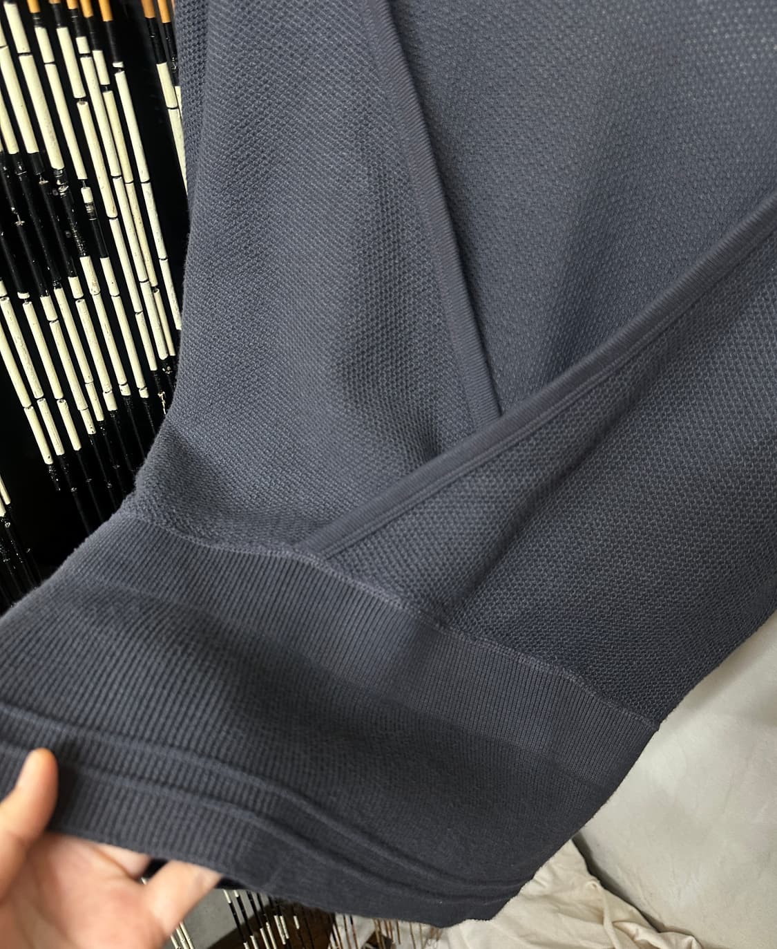 yoga wrap knit top 상품이미지4