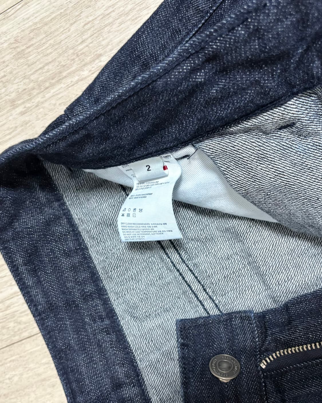 [2]999휴머니티 컷팅 엣지 데님 버뮤다 팬츠 인디고 상품이미지6