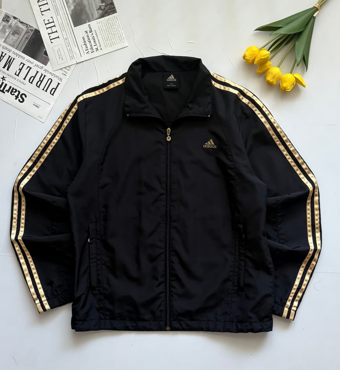 adidas 아디다스 빈티지 검골 바람막이 상품이미지2