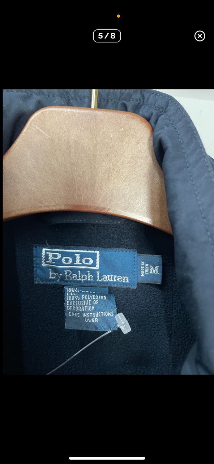 폴로랄프로렌 네이비 폴라쉘 페리 자켓 A2774 상품이미지5