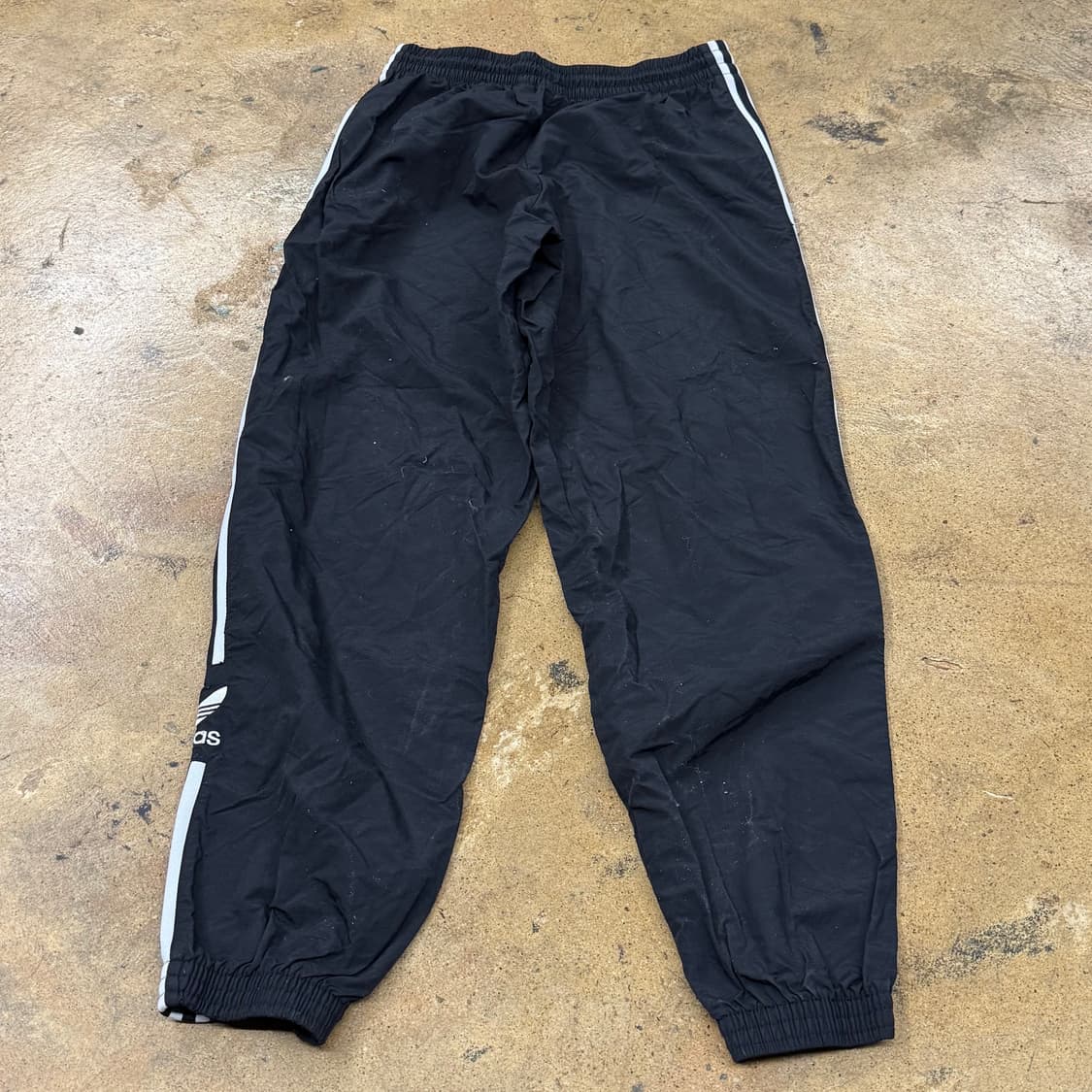 [정품/M] 아디다스 삼선 트레이닝 바지 블랙 b18 상품이미지3