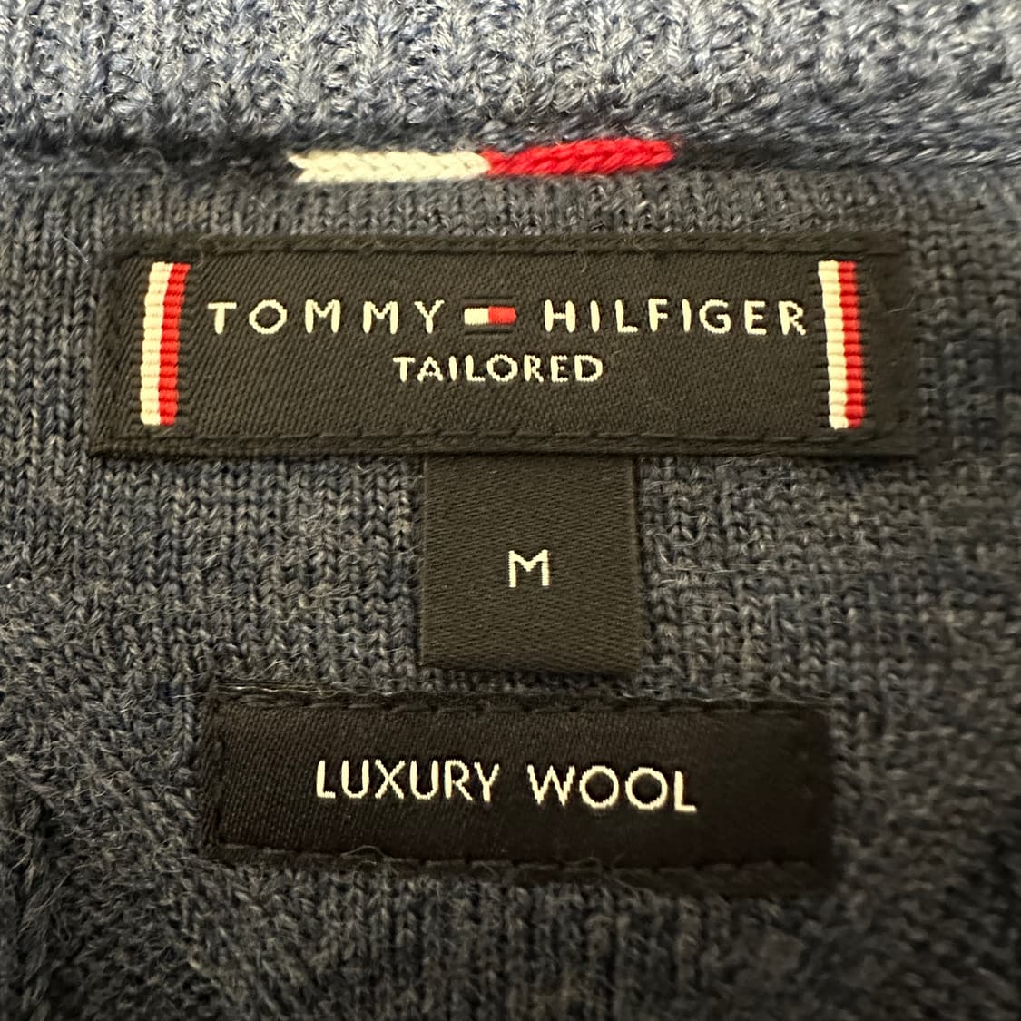 TOMMY HILFIGER wool cable knit sweater 상품이미지4