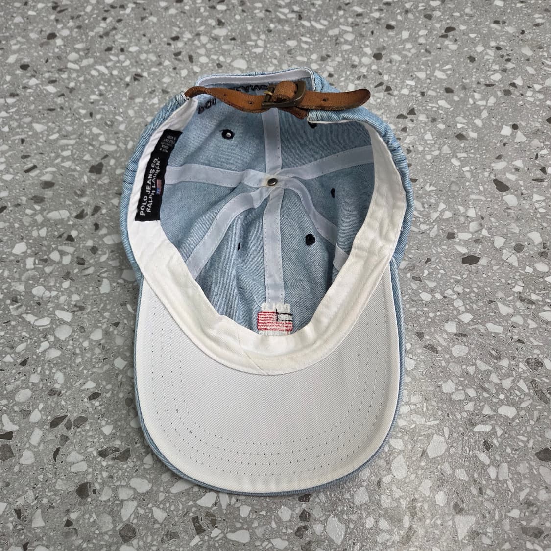 90s Vintage Polo Jeans Co. Denim Cap 상품이미지4