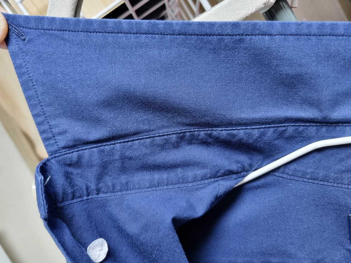 남성 2022 폴로 랄프로렌 QR인증 네이비 NAVY 긴팔 남방 셔츠 상품이미지5