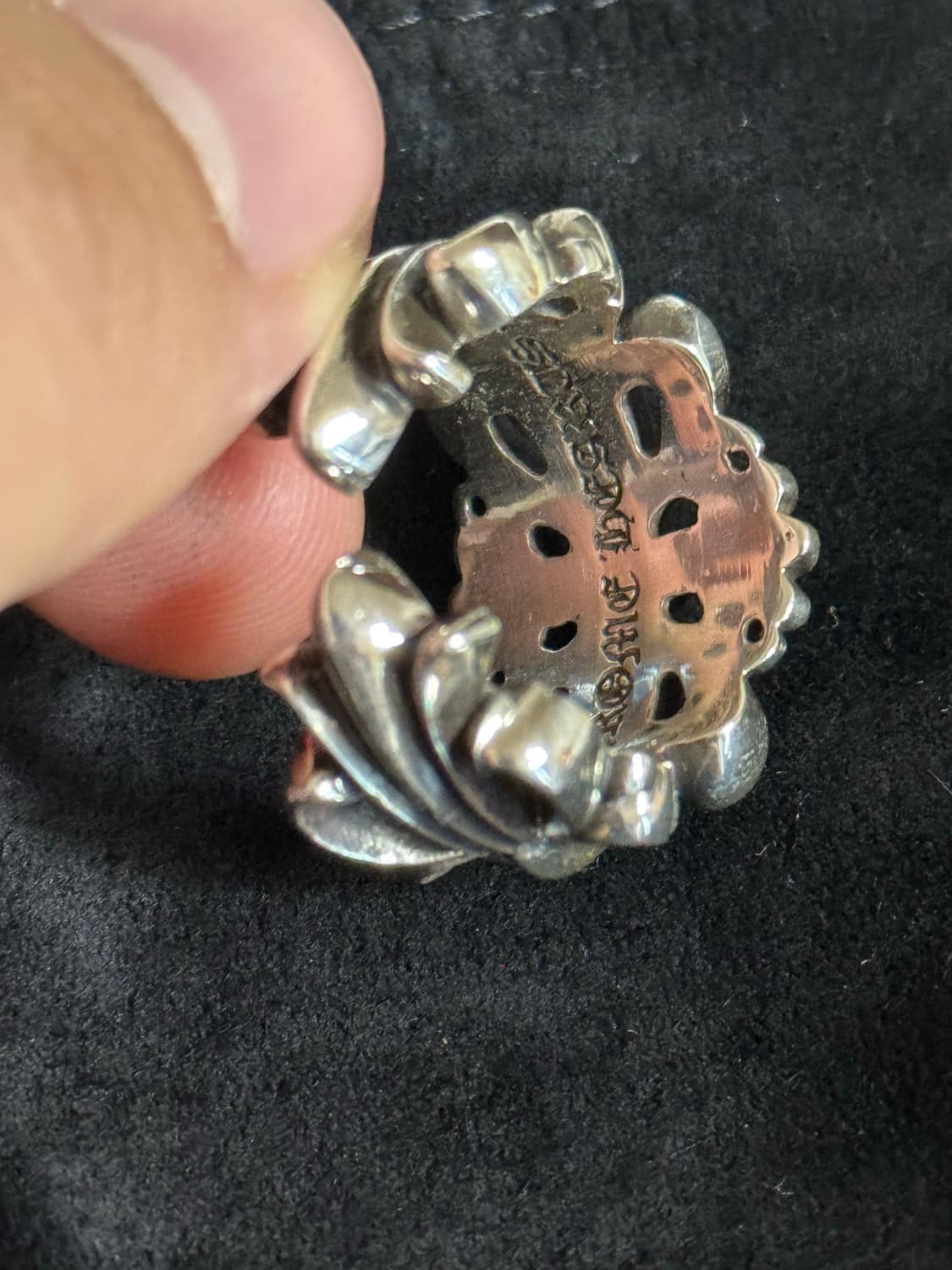 크롬하츠/ 더블 플로랄링/ US 9 상품이미지4