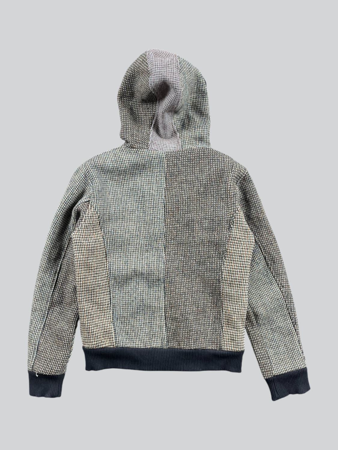 Harris Tweed 울 후드 자켓 상품이미지5