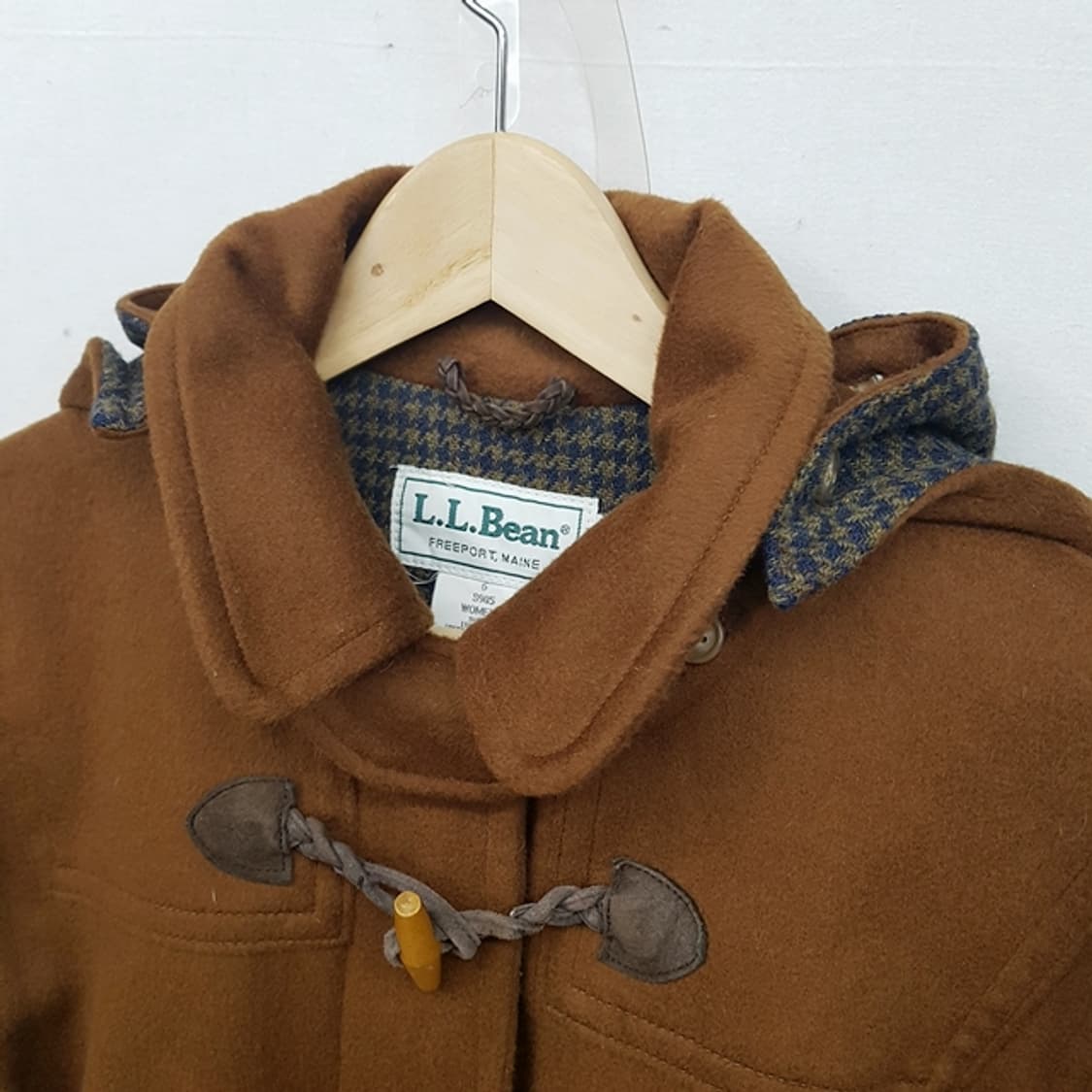 L.L. Bean 엘엘빈 울 더플코트 카멜 상품이미지2