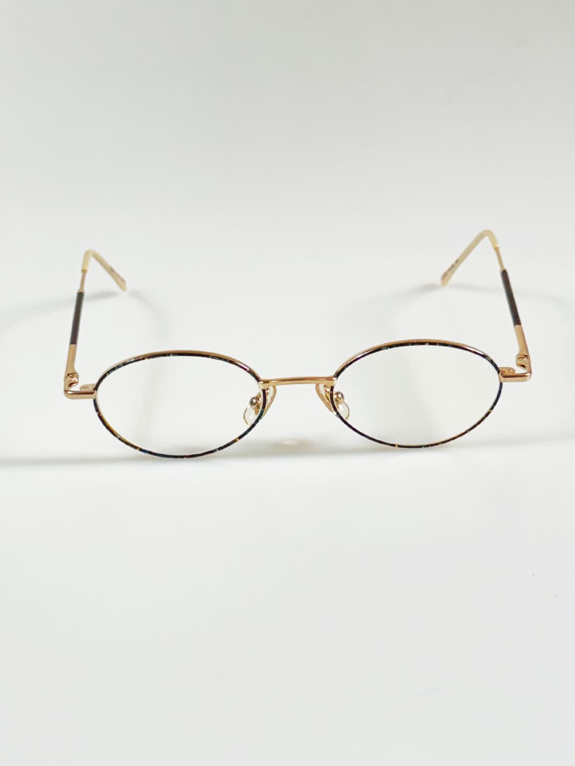 90s PLUS 슬림 오벌 메탈 프레임 빈티지 안경 상품이미지2