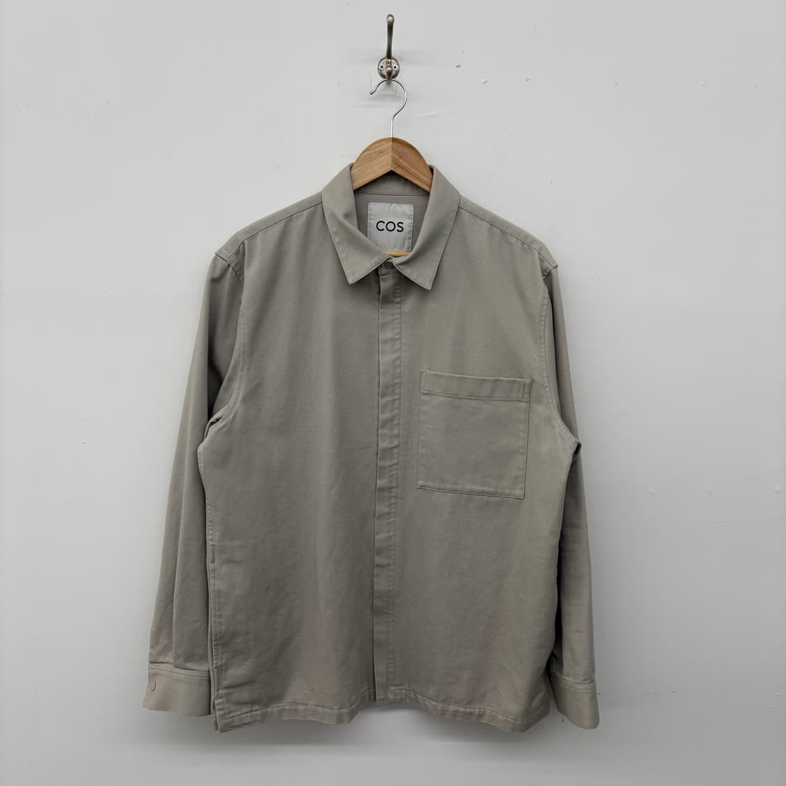 COS 코스 셔츠 자켓 라이트베이지 남성 L 상품이미지1