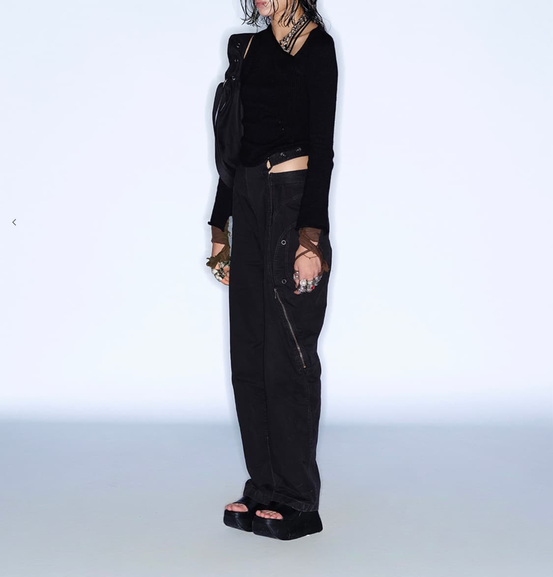 코스트 퍼 킬로 가방 크로스백 토트백 블랙 상품이미지9