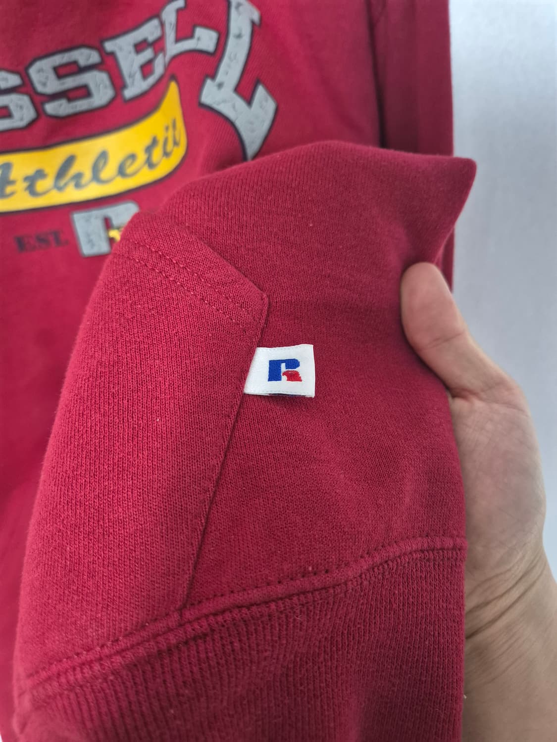 90s 빈티지 Russell 스웻 후드티 USA made 상품이미지4