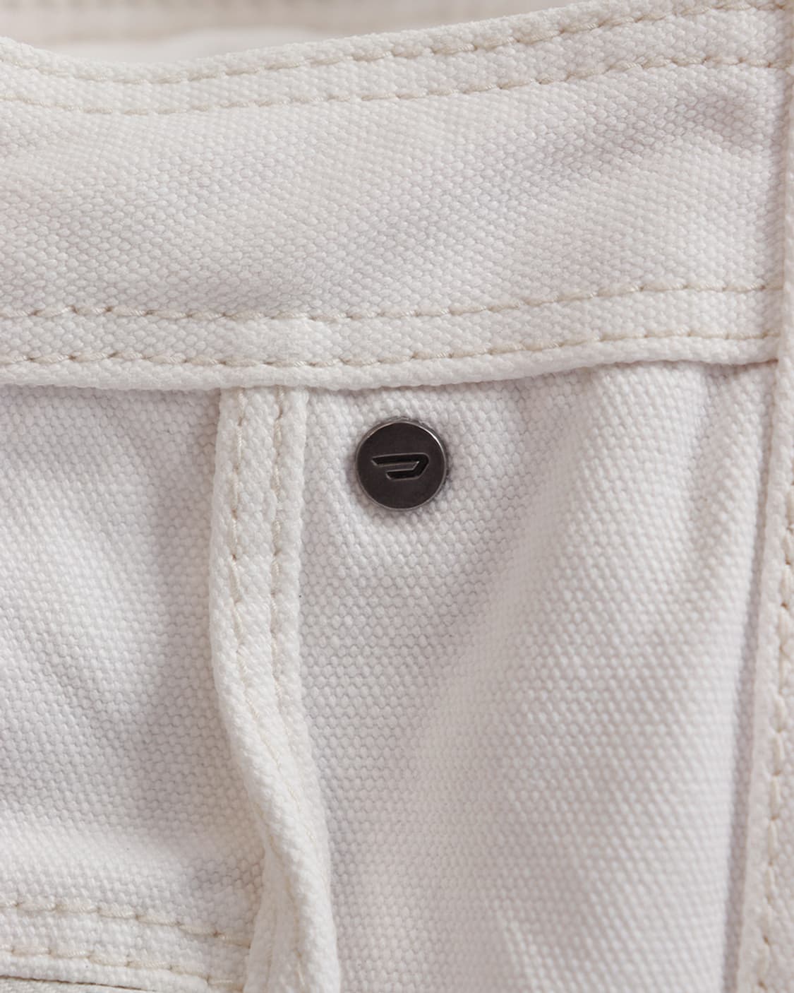 [Diesel] 화이트 멀티 포켓 캔버스 토트백 상품이미지5