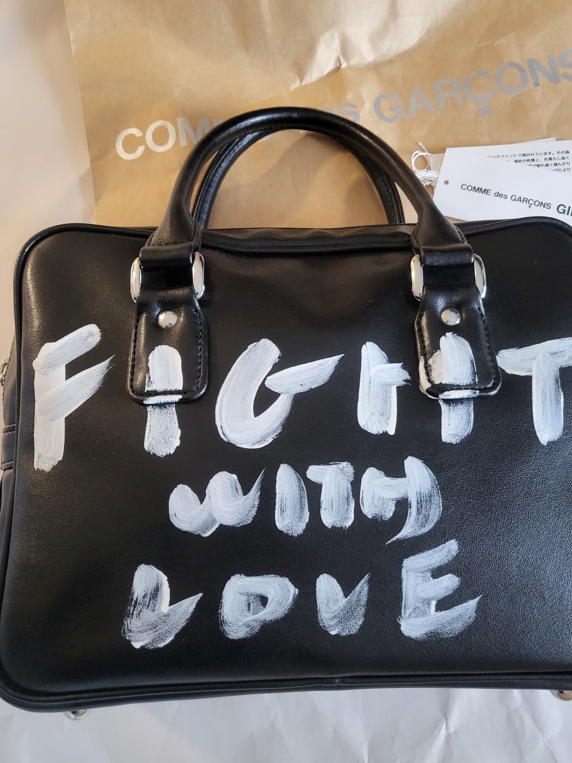 꼼데가르송 걸 페인트백 상품이미지7