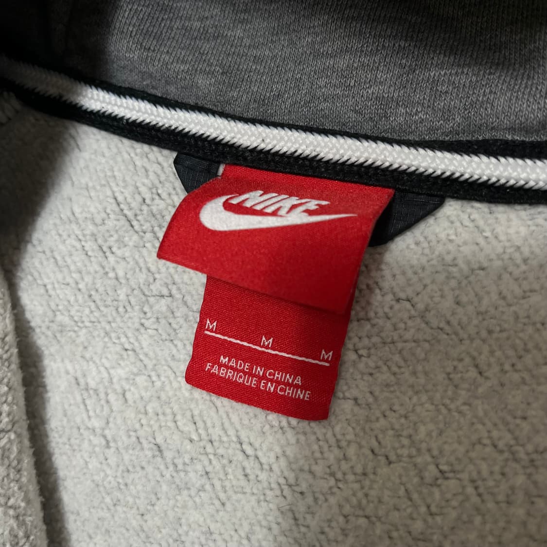 나이키 에어 배색 후드 집업 자켓 M/95 상품이미지5