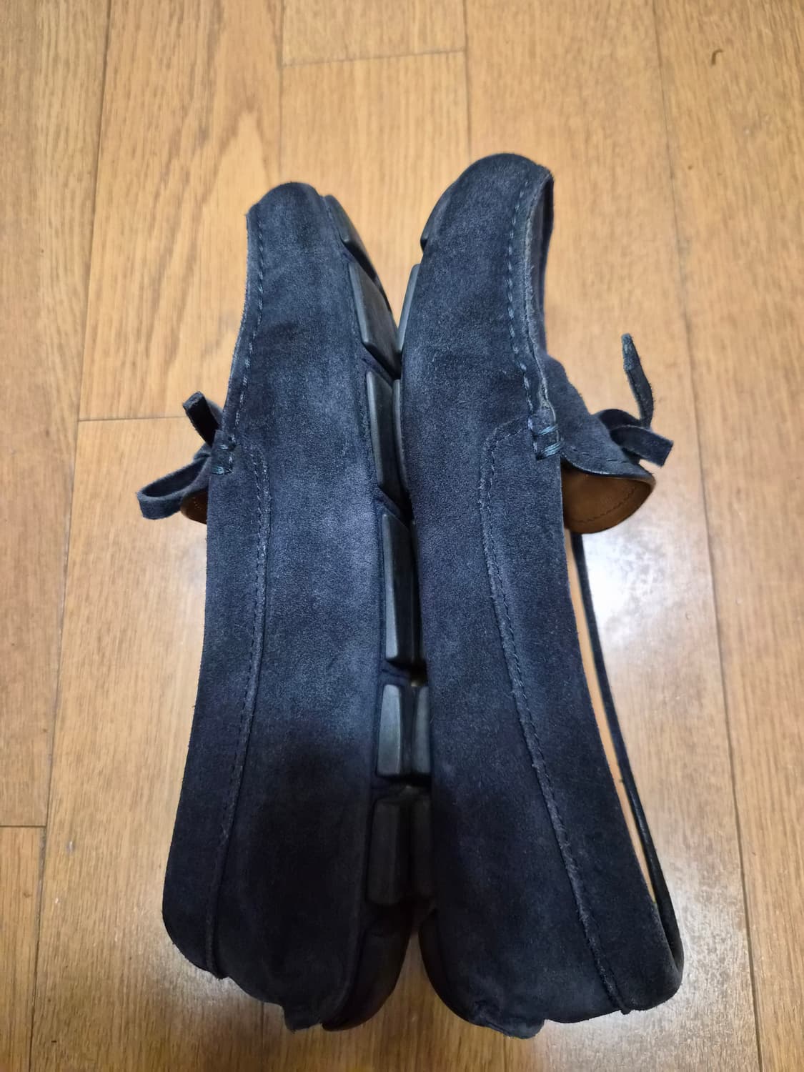 (정품) 프라다 리본 로고 로퍼 35.5 (여성 명품 구두 신발 스니커즈 상품이미지4