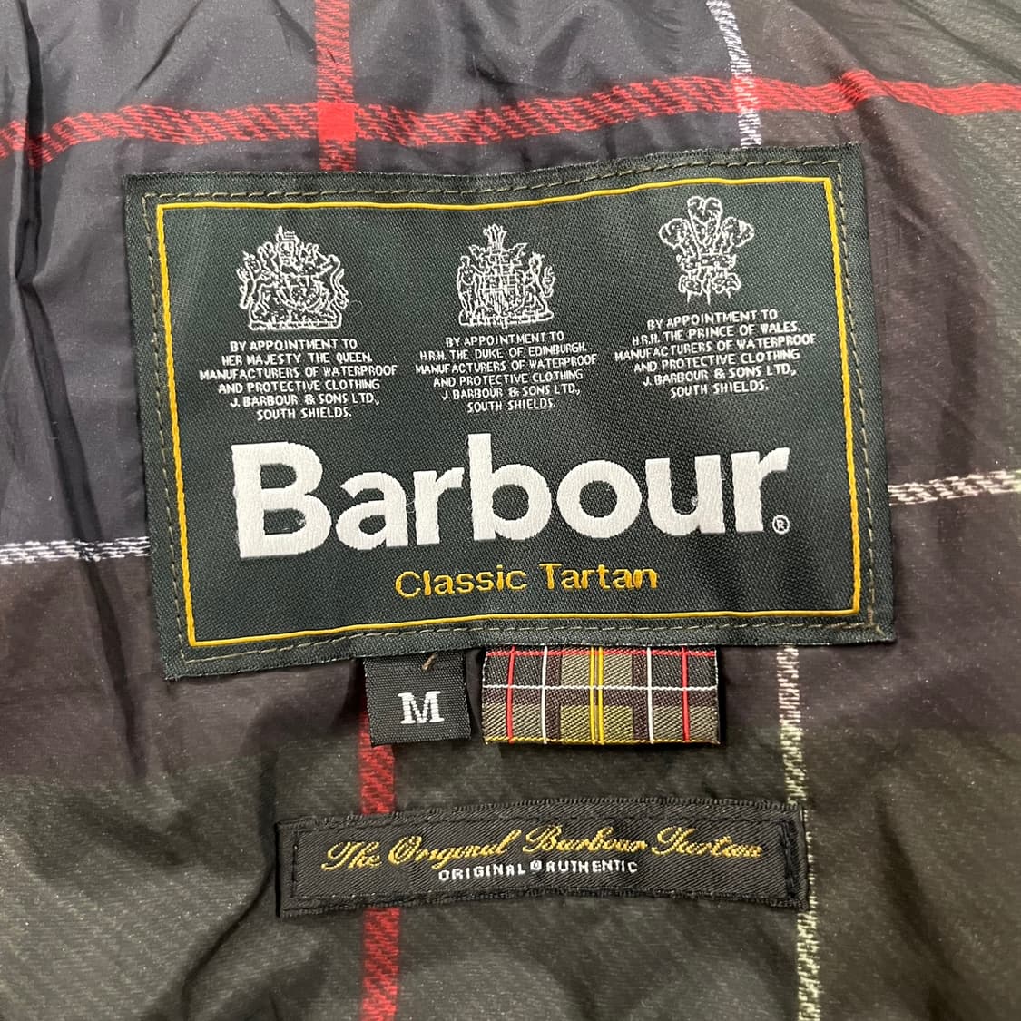 [정품/M] 바버 클래식 투포켓 퀼팅 자켓 b16 상품이미지5