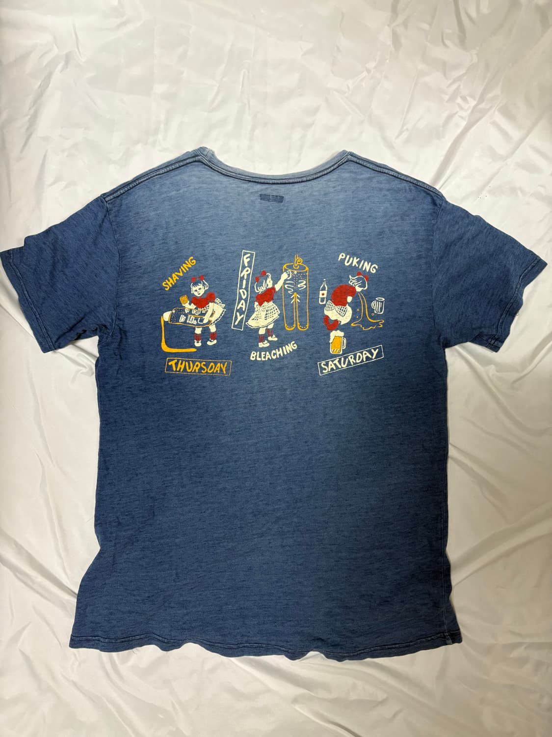 캐피탈 천축 반팔 티셔츠 상품이미지5