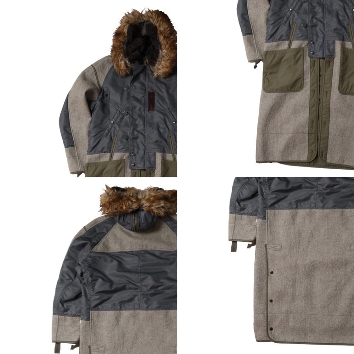 준야 와타나베 JUNYA WATANABE N2B Mix Coat   상품이미지6