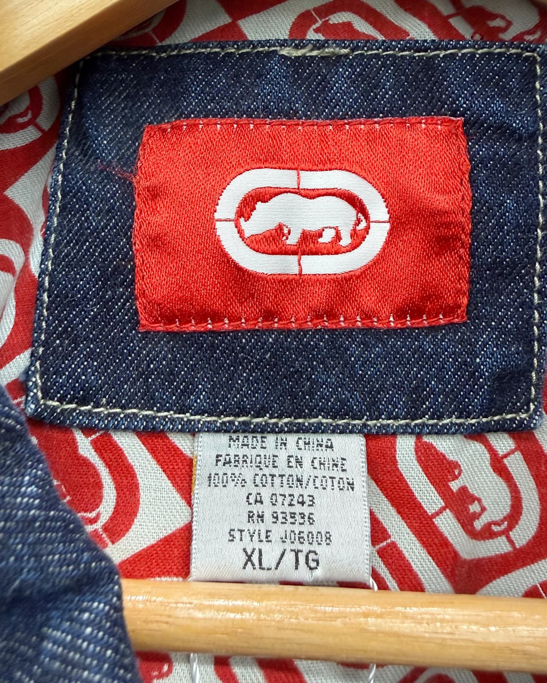  에코 Ecko Unltd 00s 인디고 데님 트러커 자켓 상품이미지9