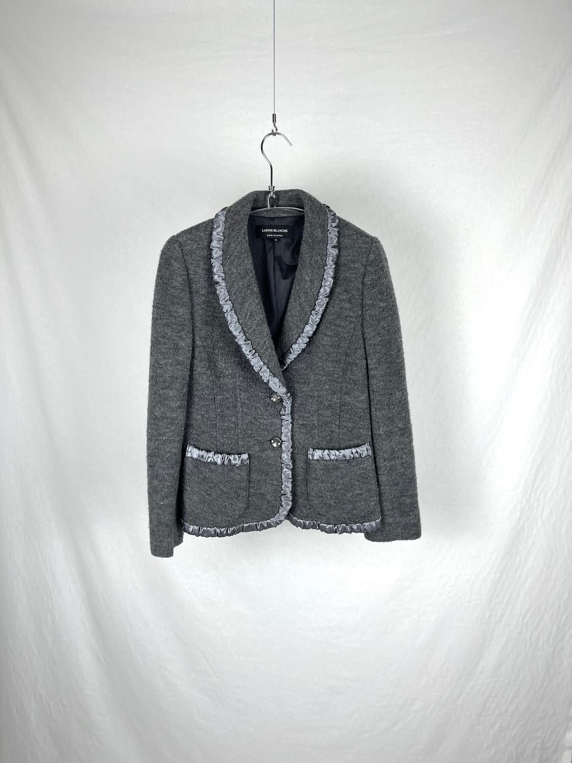 Vintage (maede in japan) 셔링 블레이저 상품이미지1