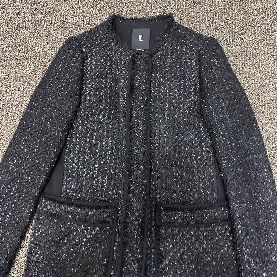 renoma 레노마 여성 트위드 롱 자켓 85사이즈 상품이미지2