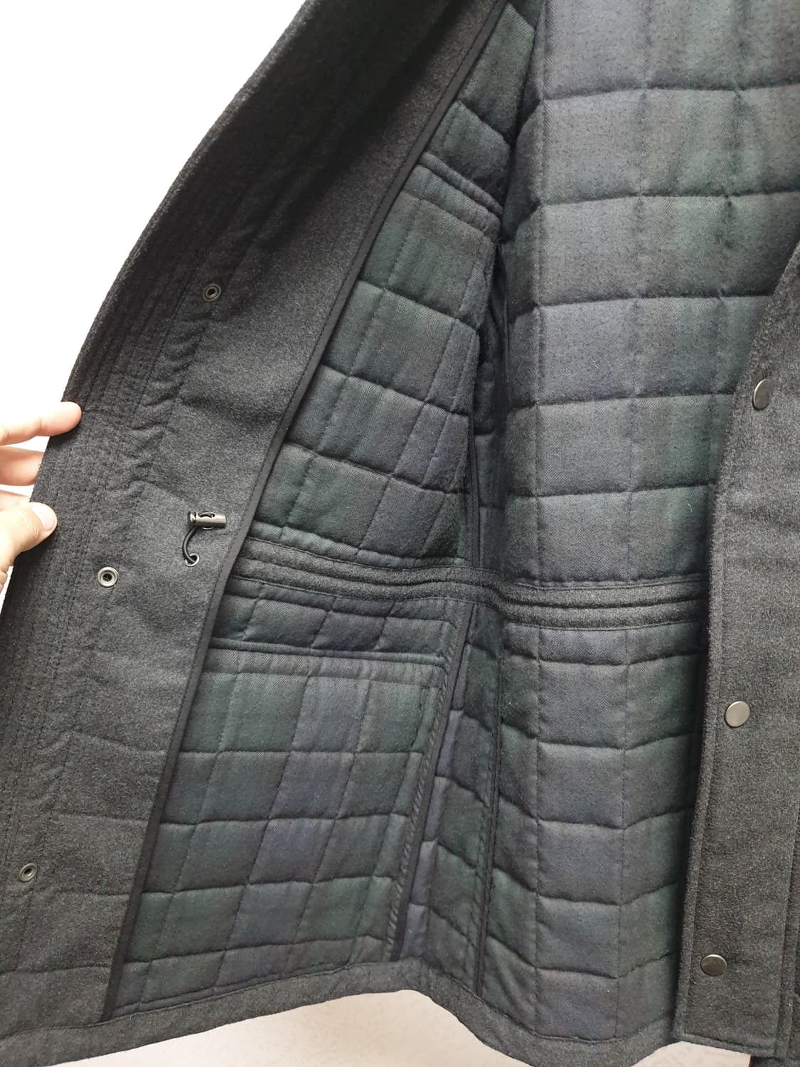 [남100] 클럽모나코 울퀼팅 경량패딩자켓 상품이미지6