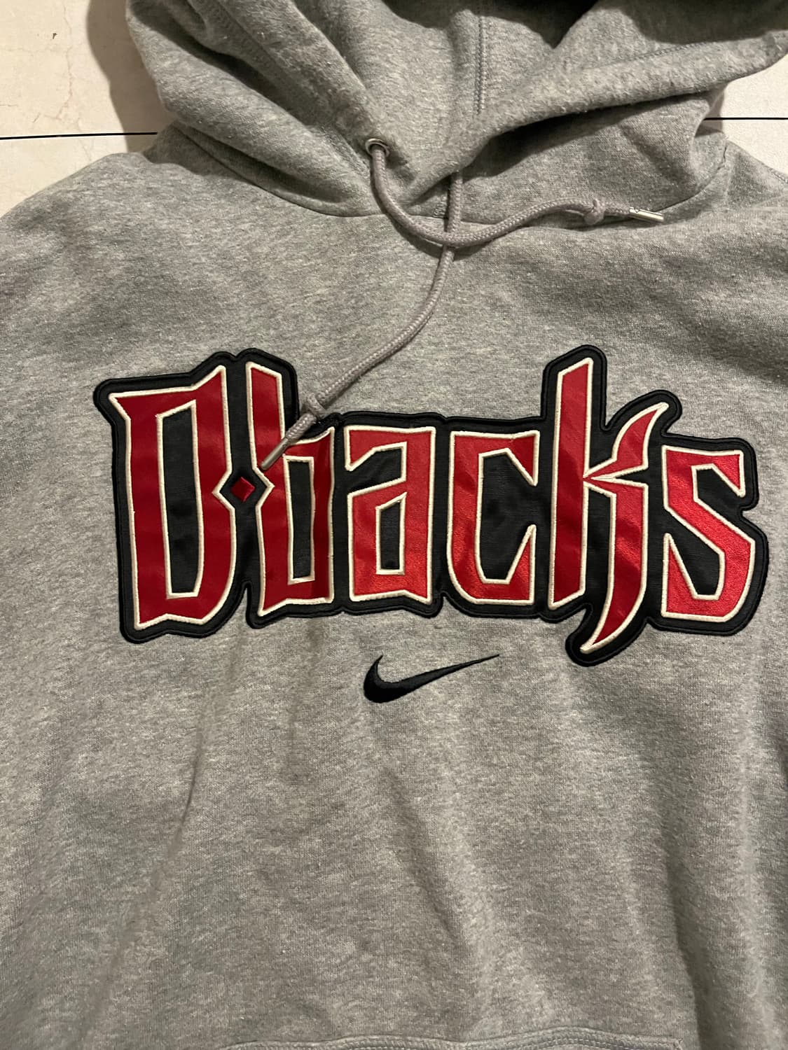나이키 Dbacks 그레이 후디 xl 상품이미지2