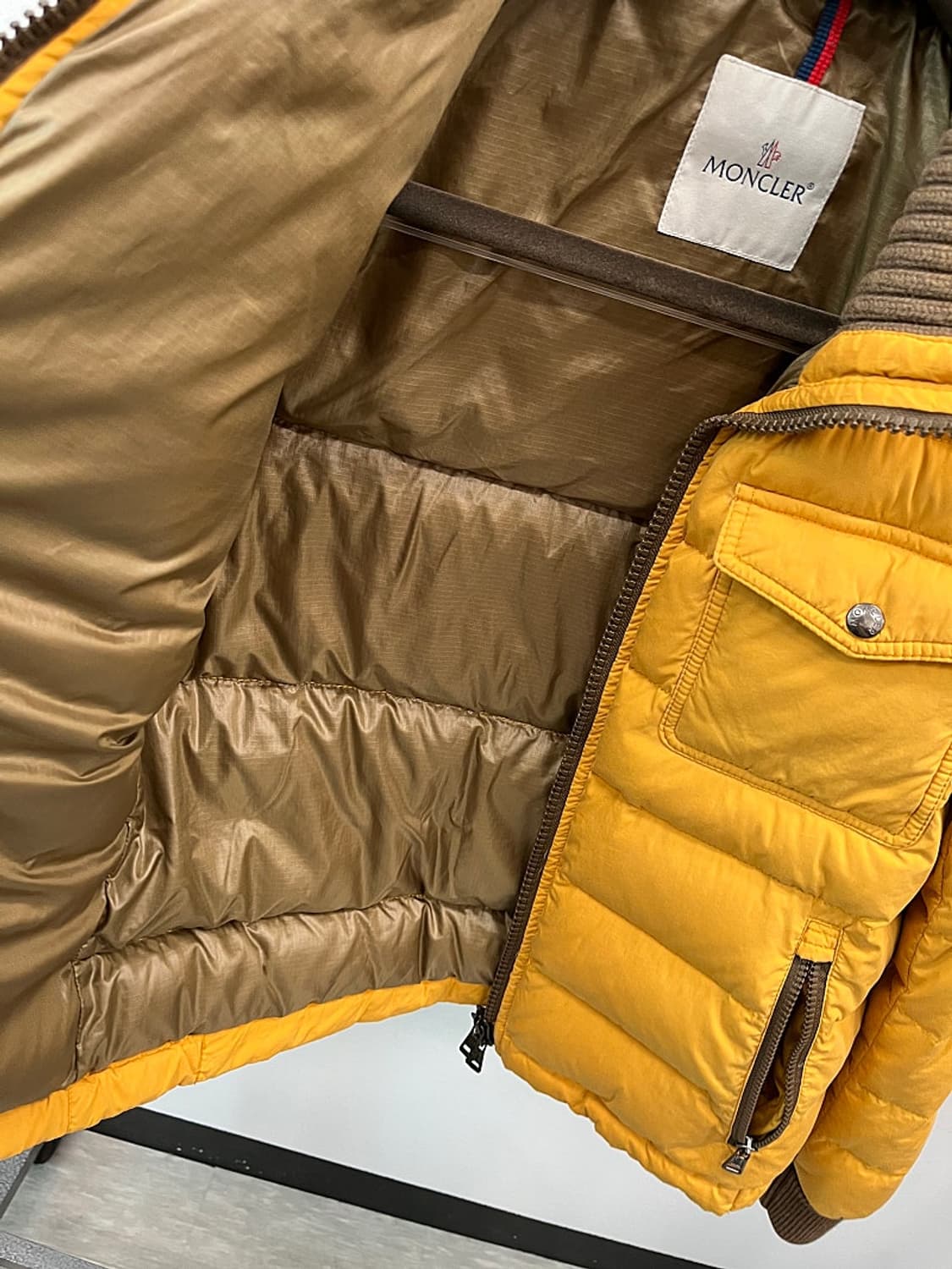95) 몽클레어 머스타드 다운패딩  상품이미지5