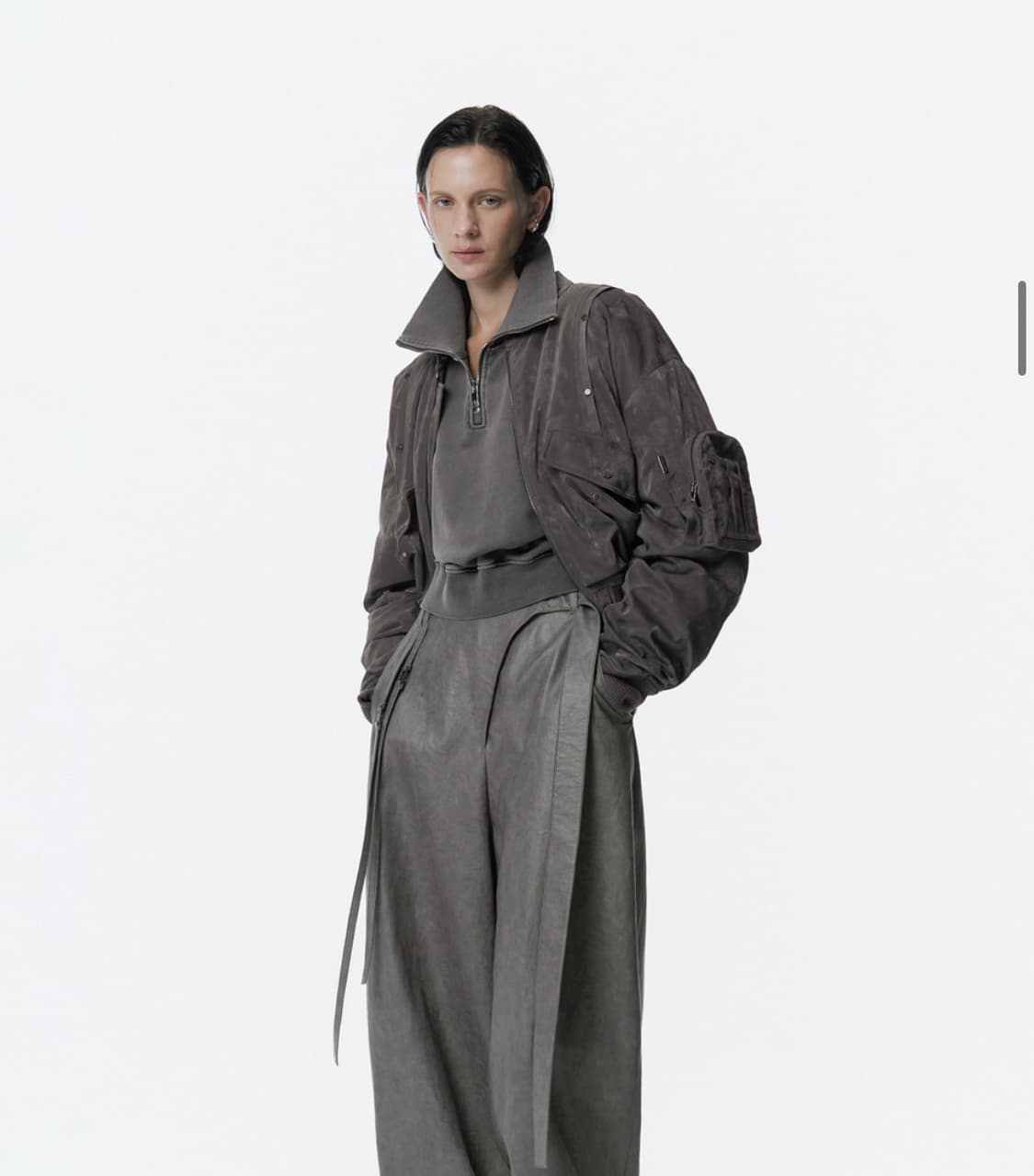 트리밍버드 fur collar ma-1 jumper 상품이미지9