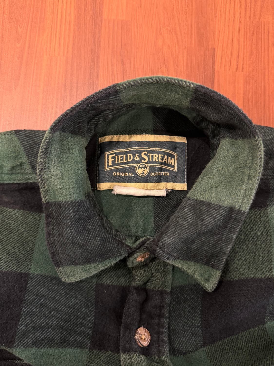 00s Field & Stream 빈티지 플란넬 체크 셔츠 상품이미지8