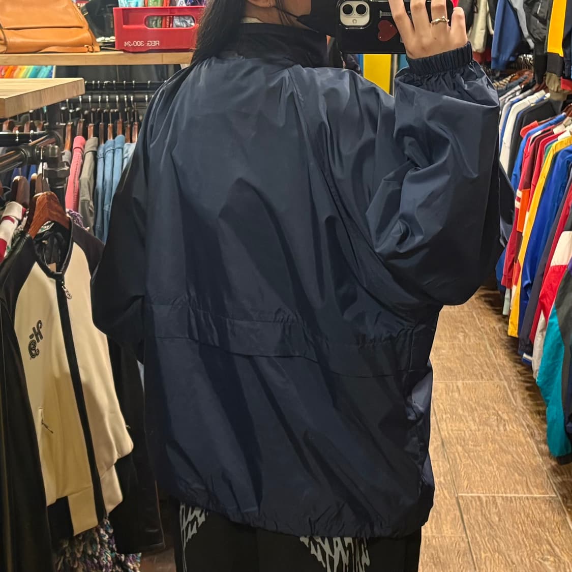 [HI] nike 바람막이 네이비 상품이미지6