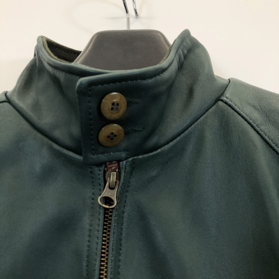 Curphey USA 리얼레더 쉽스킨(양가죽) 헤링턴자켓 95  상품이미지2