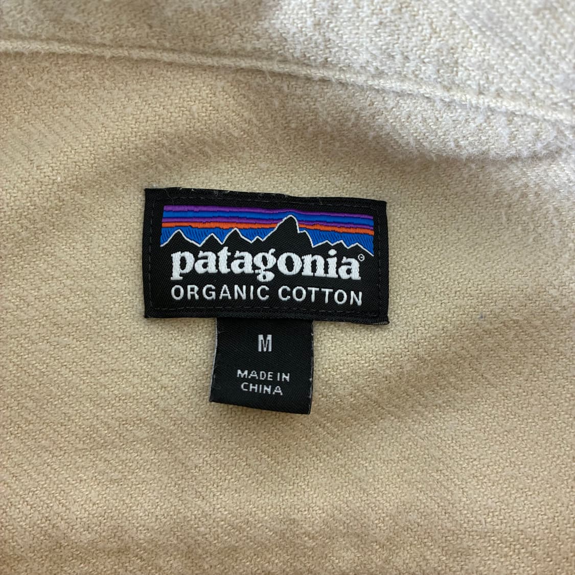 Patagonia  파타고니아 오가닉 코튼 아이보리 셔츠  상품이미지4