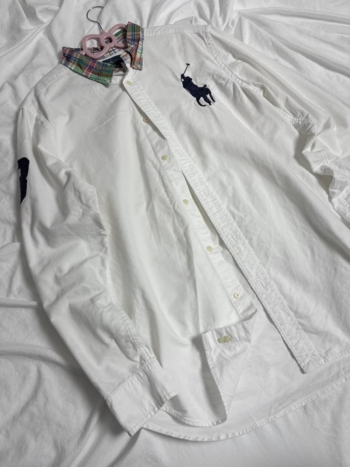 폴로 빅포니 화이트 셔츠 상품이미지3