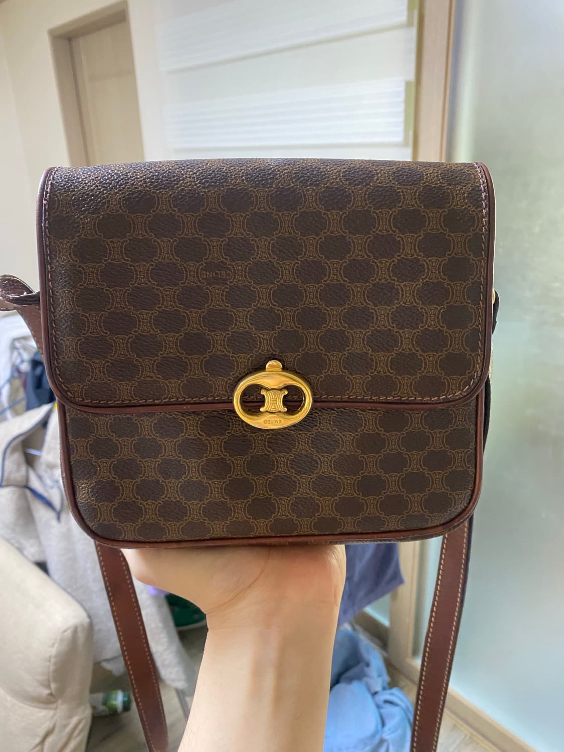 셀린느 빈티지 마카담 크로스백 상품이미지1