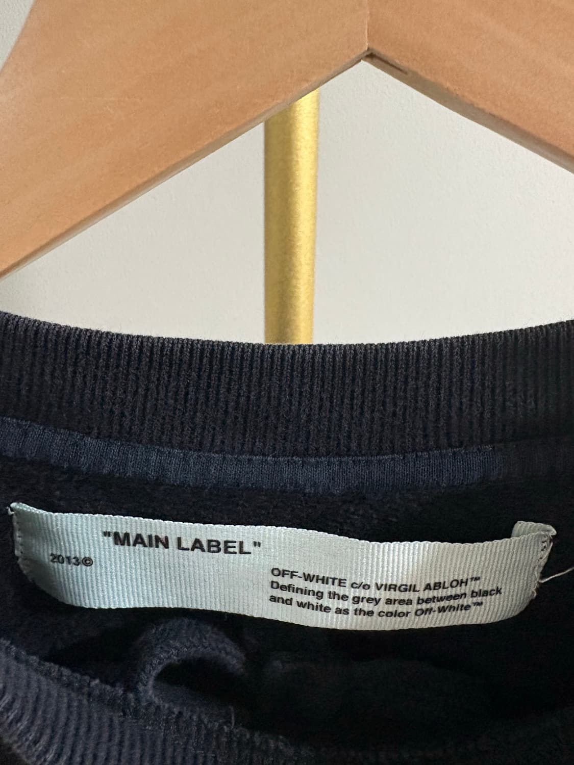 오프화이트 애로우 마커 맨투맨 상품이미지3