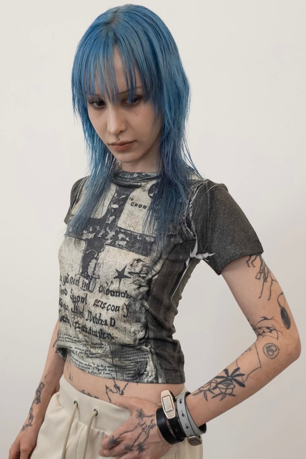 도그마엑스 반팔 카키 상품이미지2