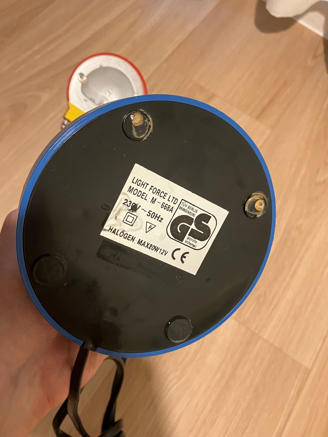 90s 포스트모던 멤피스 스타일 빈티지 램프(조명) 상품이미지4