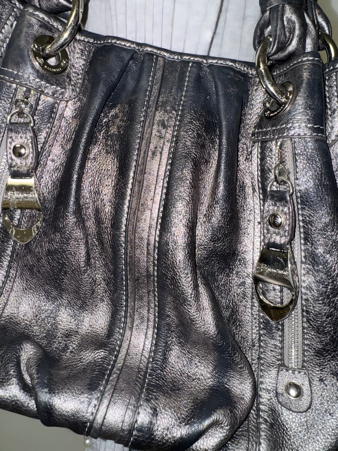 비 마코스키 와투케 메탈릭 백 상품이미지3